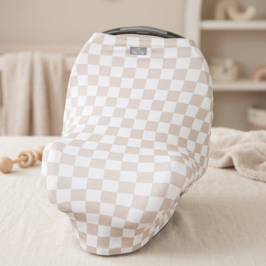 ELSVIN checkered nursing cover – product details and usage