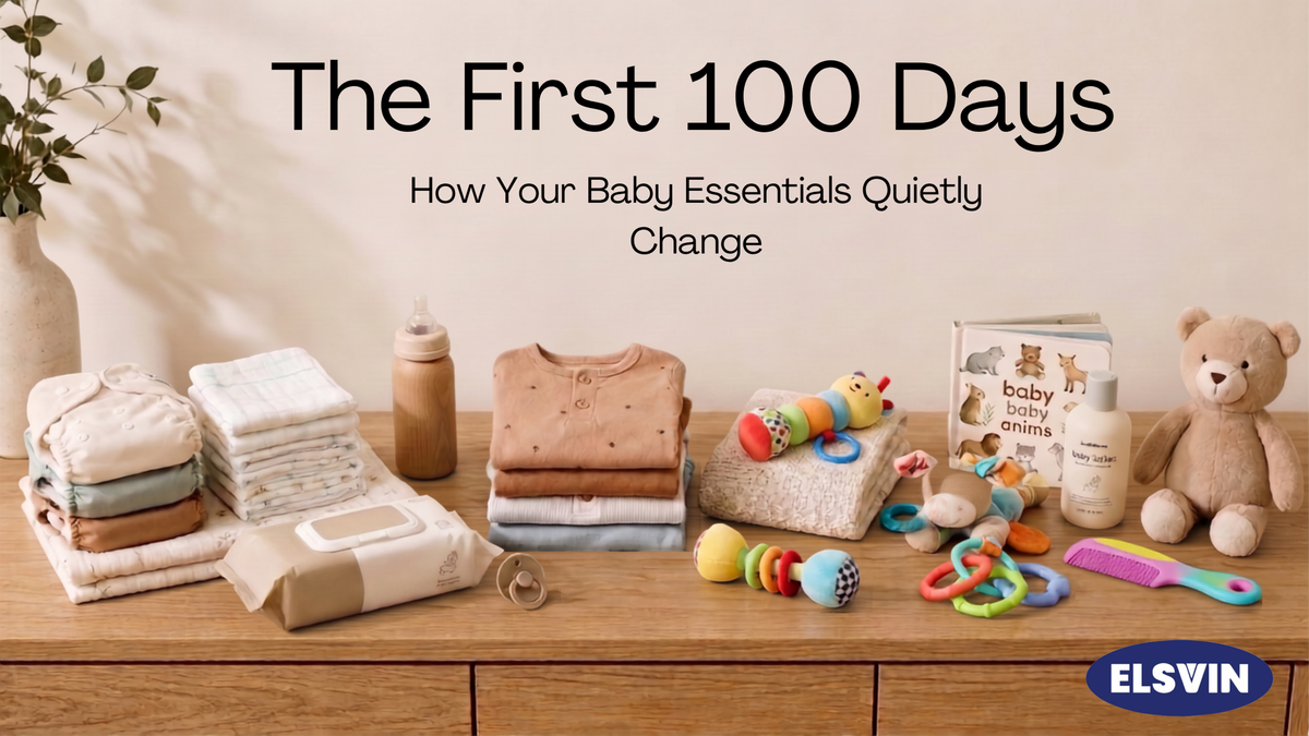 The First 100 Days: How Your Baby Essentials Quietly Change