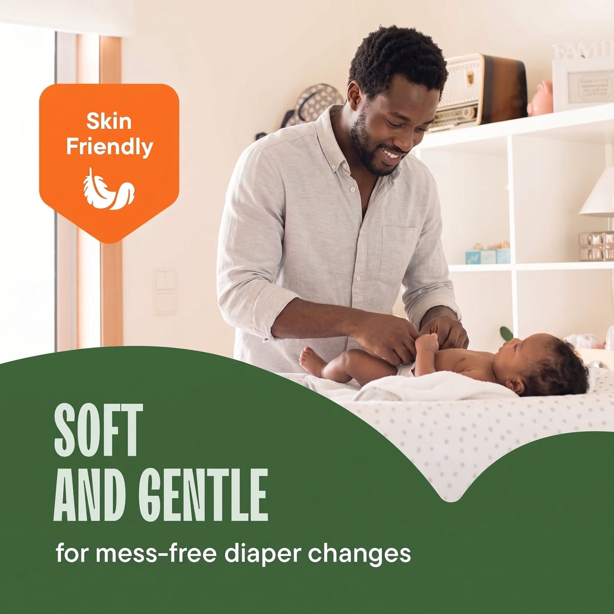 ELSVIN Disposable Changing Pads – 17 × 13 Inches – detail 2