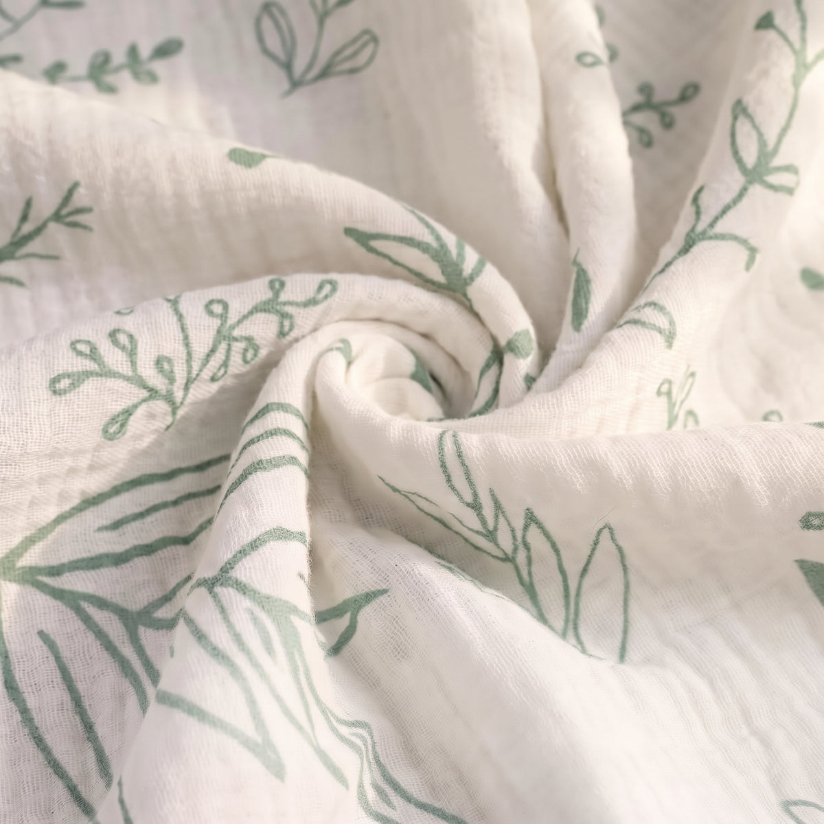ELSVIN Muslin Swaddle Blankets – 3 Pack, 38 × 40 Inches – detail 4