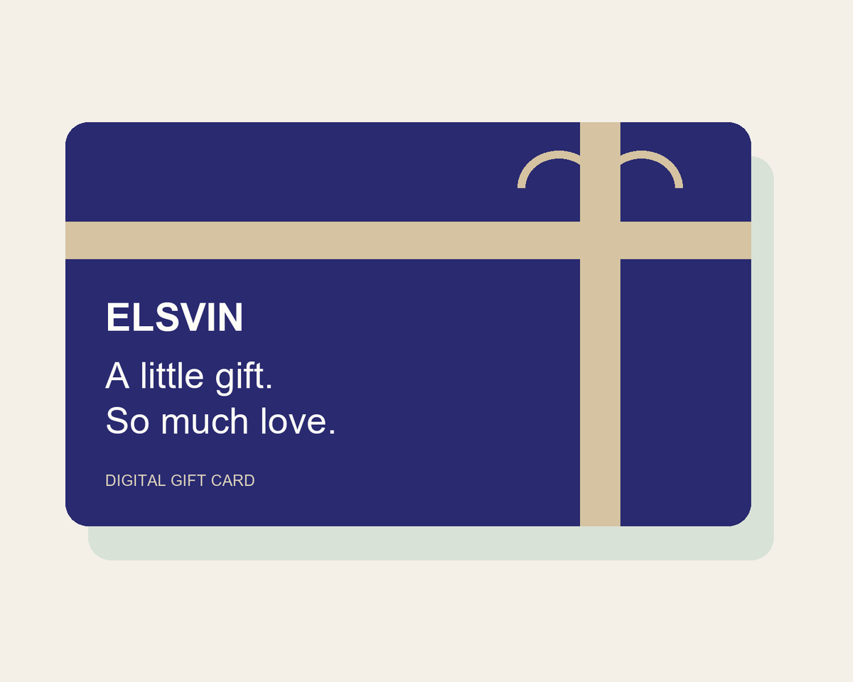 Elsvin digital gift card — a little gift, so much love